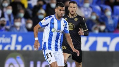 Fede Vico, del Leganés, se rompe la rodilla y dice adiós a la temporada