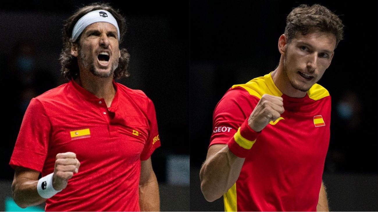 Feliciano López y Pablo Carreño