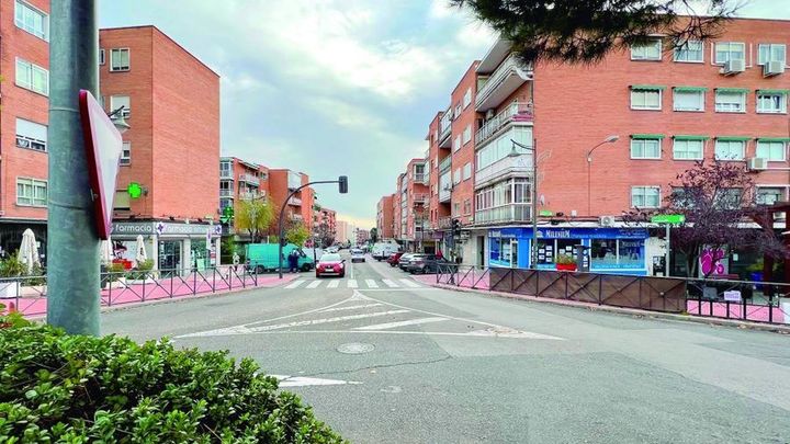 Alcobendas reordena su calle principal del Centro para priorizar al peatón