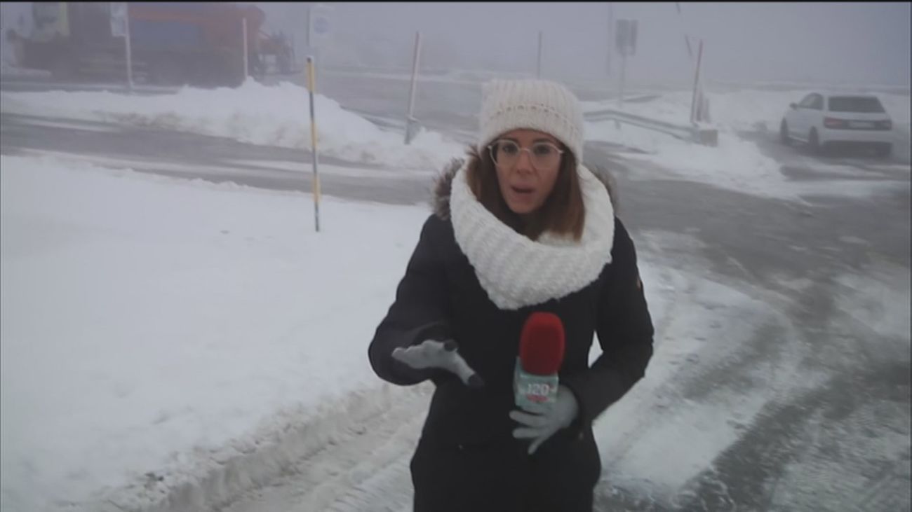 Vuelve el frío ártico: fin de semana de nieve en las cotas más altas de la sierra de Madrid