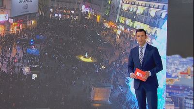 La Policía Municipal activa los controles de acceso a la Puerta del Sol para evitar aglomeraciones