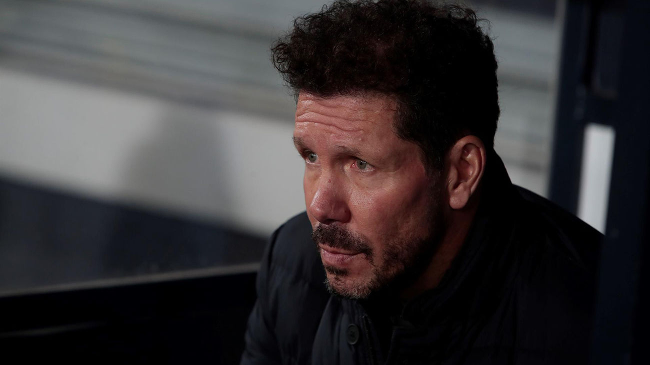 Simeone: "Estoy tranquilo, veo en el equipo esfuerzo, compromiso y actitud"