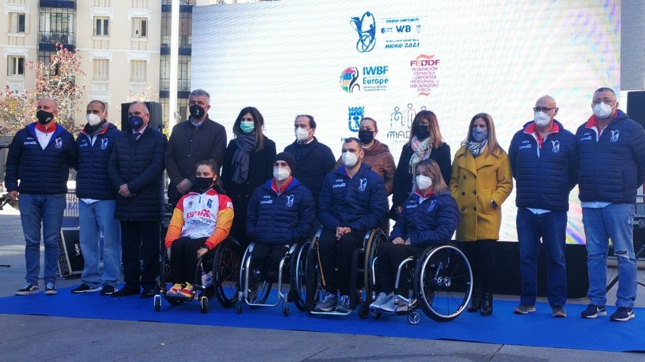 Presentación del Europeo de Baloncesto en Silla de Ruedas