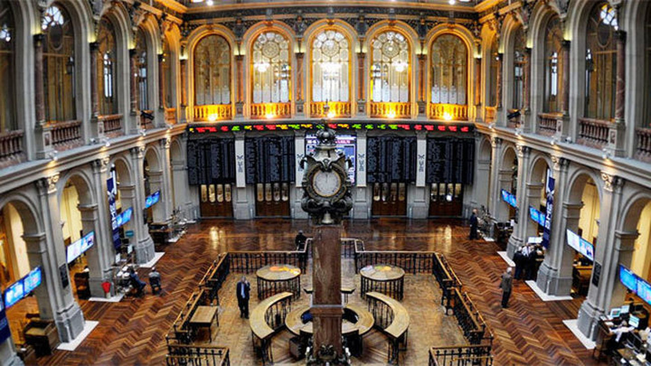 Patio de la Bolsa de Madrid