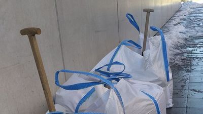 Fuenlabrada repartirá 600 toneladas de sal para el invierno entre sus vecinos