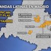 Este es el mapa de las bandas latinas en Madrid