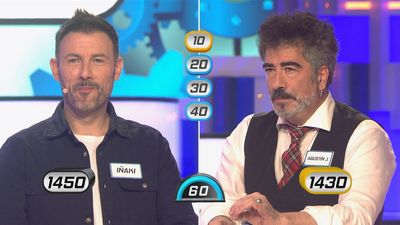 El divertido duelo entre Iñaki Urrutia y Agustín Jiménez en 'Atrápame si puedes Celebrity'
