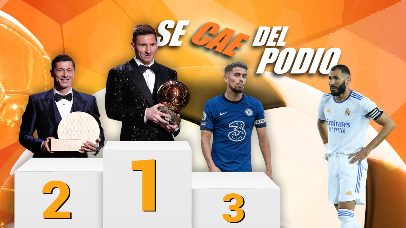 Benzema, decepción en el Balón de Oro