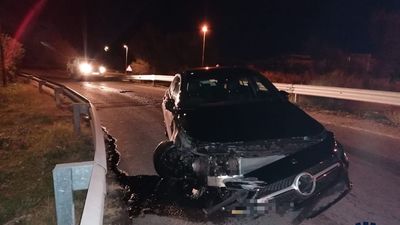 Detienen a conductor en Valdemoro que abandonó su coche tras un accidente