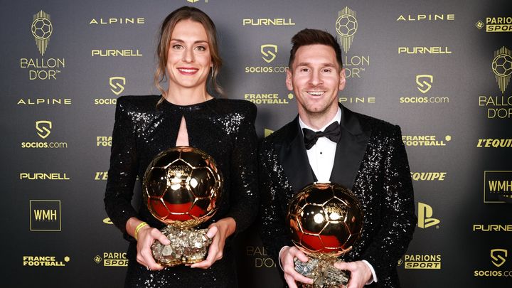 Así fue la gala del Balón de Oro con los triunfadores Messi y Alexia