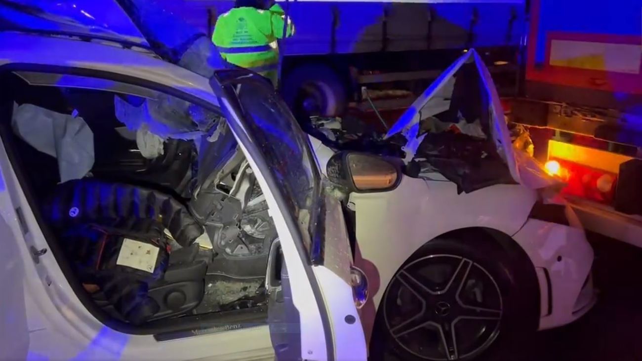 Accidente en la A-1