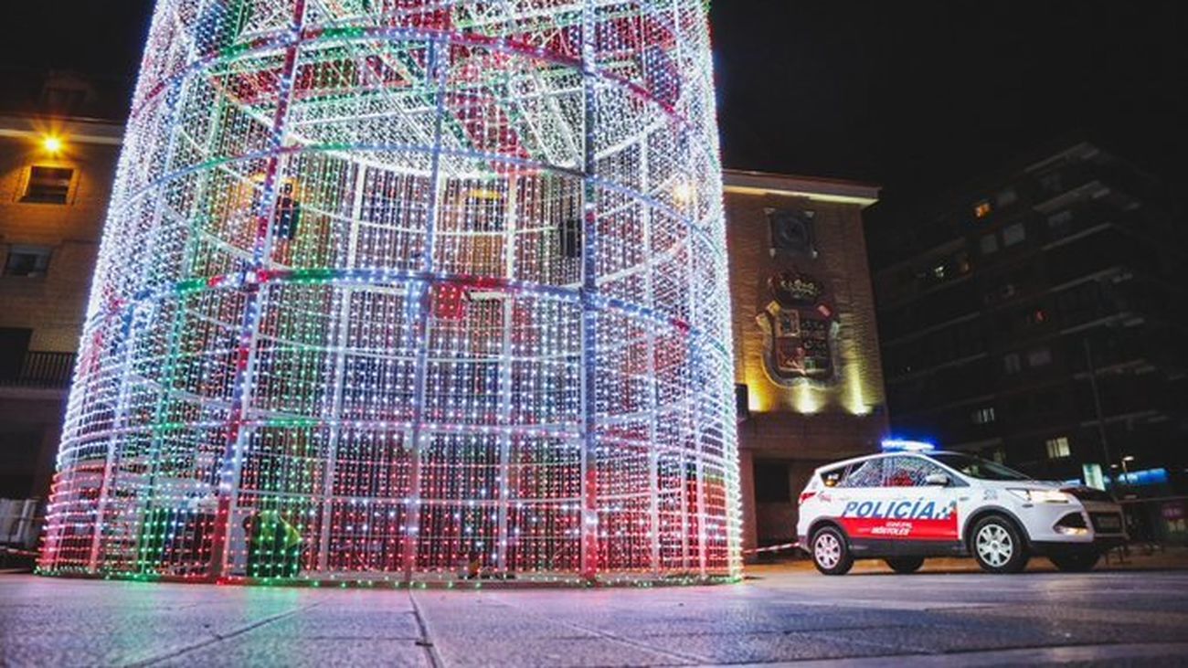 Móstoles refuerza la vigilancia policial en los ejes comerciales por Navidad