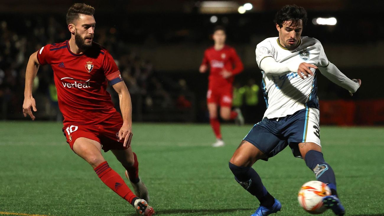 0-4. San Agustín, del sueño a la realidad ante el Osasuna