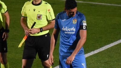 Marrero, capitán del Fuenlabrada, se rompe el ligamento cruzado de la rodilla