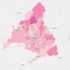Los barrios y zonas de Madrid con pico de contagios en este inicio de la Navidad