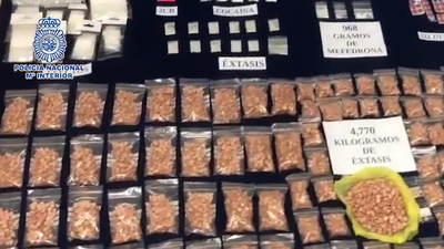 Desmantelado un punto de venta de droga en el centro de Madrid
