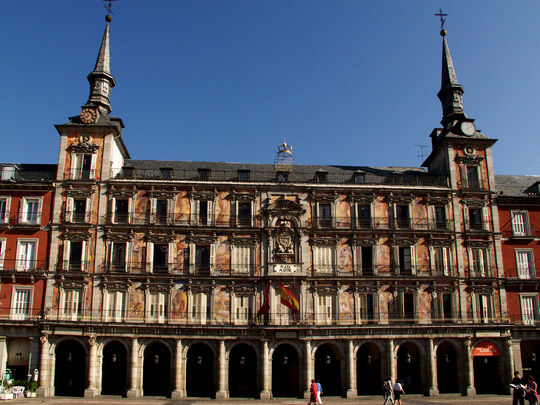 Fachada de la Casa de la Panadería, sede municipal / MADRID.ES