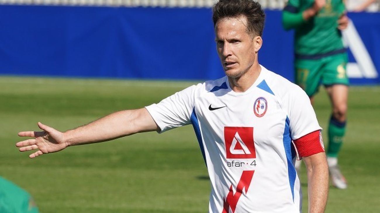 Susaeta, jugador del Rayo Majadahonda: "Ojalá podamos eliminar al Málaga"