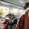 Más de 600 personas se han subido esta temporada en el Tren de Cervantes