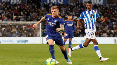 El Real Madrid, con mucho cuidado ante la Real Sociedad