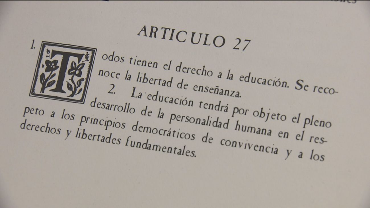Doble celebración este lunes en el colegio '6 de diciembre' de Alcobendas