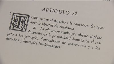 Doble celebración este lunes en el colegio '6 de diciembre' de Alcobendas
