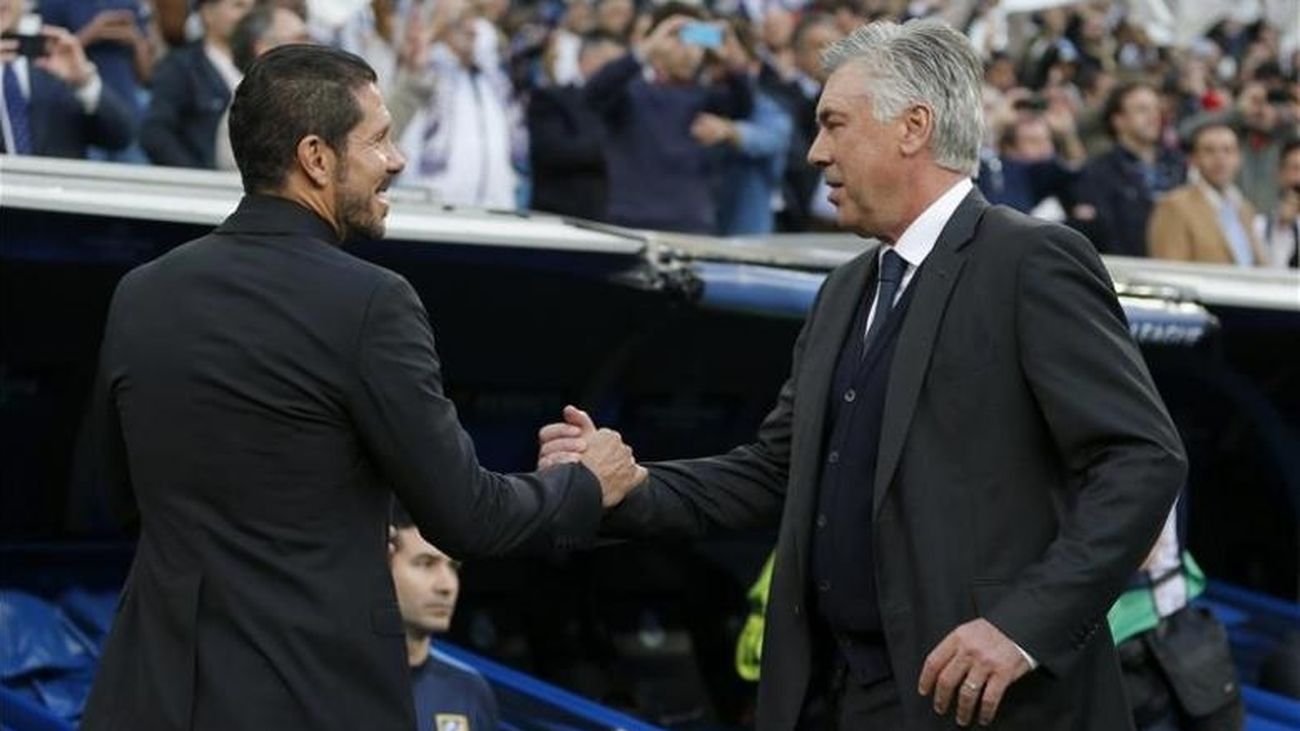 Ancelotti vs Simeone, los estrategas del derbi