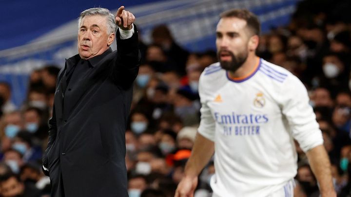 Ancelotti y Carvajal / EFE