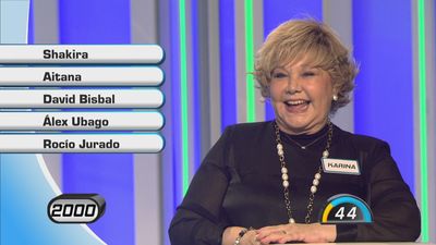 La divertida prueba musical de Karina en 'Atrápame si puedes Celebrity'