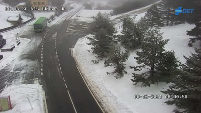 Obligatorio el uso de cadenas en Cotos y precaución en todos los puertos de montaña de Madrid