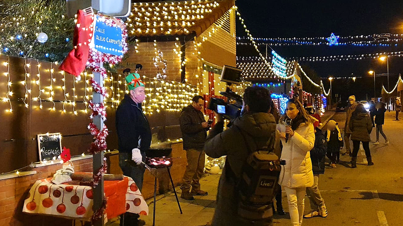 La calle más navideña de Madrid está en Villalbilla