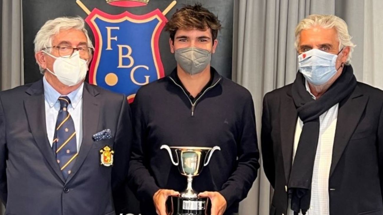 El madrileño Alejandro Aguilera, bicampeón de la Copa de Baleares de golf