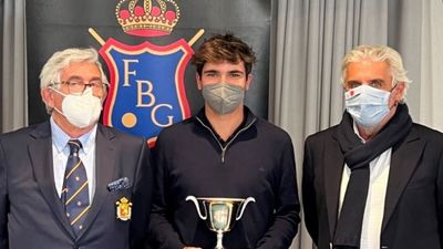El madrileño Alejandro Aguilera, bicampeón de la Copa de Baleares de golf