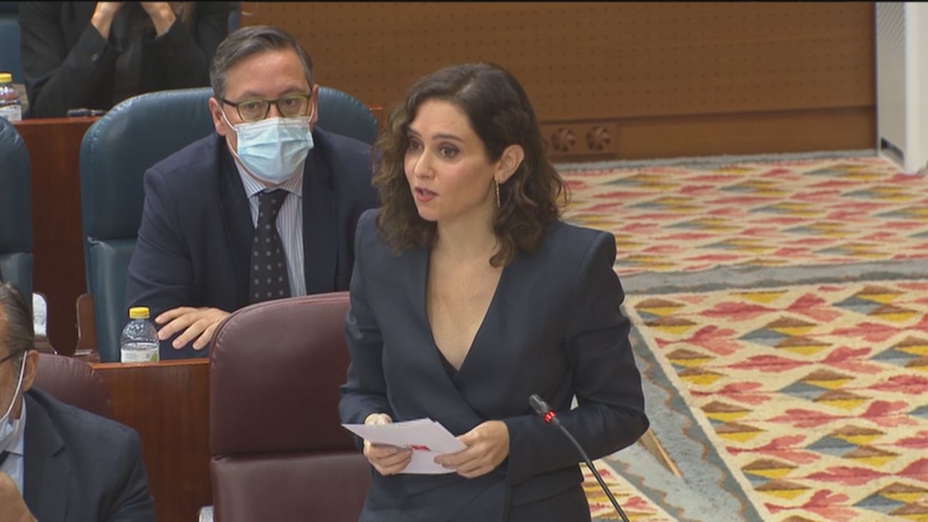 Ayuso: "No vamos a derogar ninguna ley LGTBI. Dejen de colectivizar a homosexuales y transexuales"