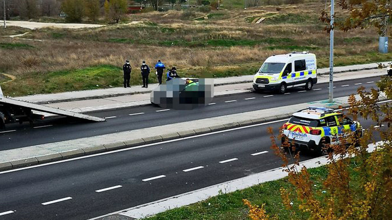 Detienen en Alcorcón al conductor de un coche robado que se dio a la fuga