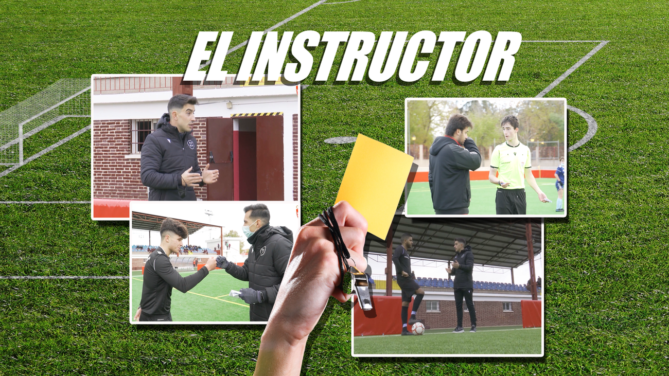 Los instructores, los 'cuidadores', de los jóvenes árbitros madrileños