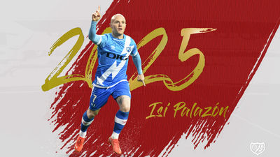 Isi Palazón renueva hasta 2025 con el Rayo Vallecano