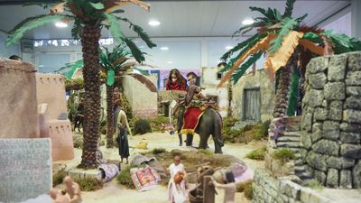 Getafe inaugura el Belén municipal en medio de la polémica por su ubicación