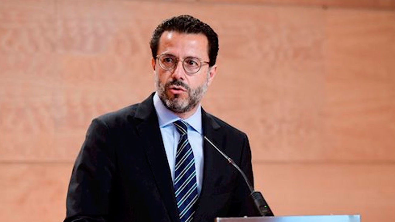 Javier Fernández-Lasquetty,  consejero de Economía, Hacienda y Empleo de la Comunidad de Madrid