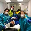 Nace una niña en una ambulancia del Samur camino del hospital La Paz