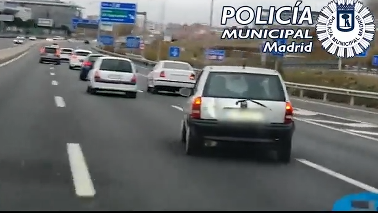 Persecución de película en San Blas: Así ha cogido la policía a un ladrón que robó en un supermercado