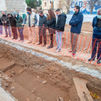 Vandalizan la excavación arqueológica de la plaza de los Santos Niños en Alcalá