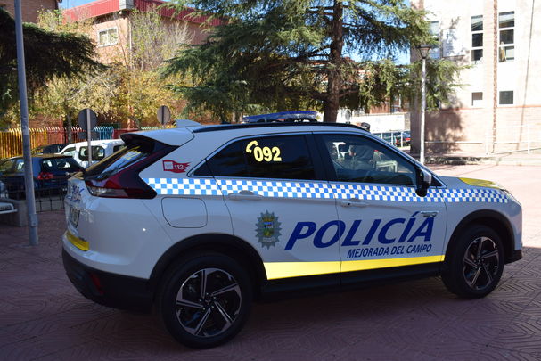 Uno de los nuevos vehículos de la policía de Mejorada del Campo / AYTO MEJORADA DEL CAMPO