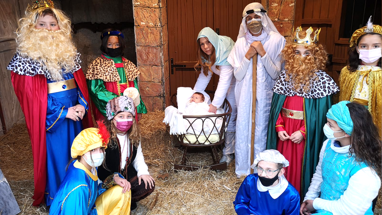 Un belén viviente y solidario en Alpedrete con más de 1.000 voluntarios y animales