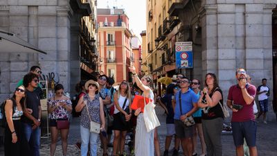 La llegada de turistas extranjeros a Madrid se multiplica en mayo casi por siete y el gasto casi por ocho