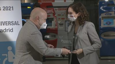 Premio CERMI a Metro de Madrid por su buena accesibilidad para personas con discapacidad