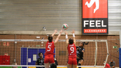 Valioso triunfo del Voleibol Alcobendas para ascender posiciones en la Superliga femenina