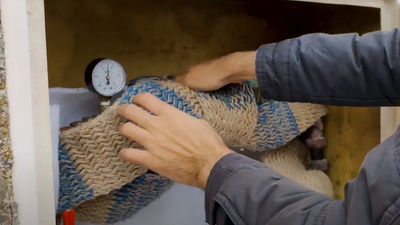 'Abriga tu agua' para que no se congelen las tuberías