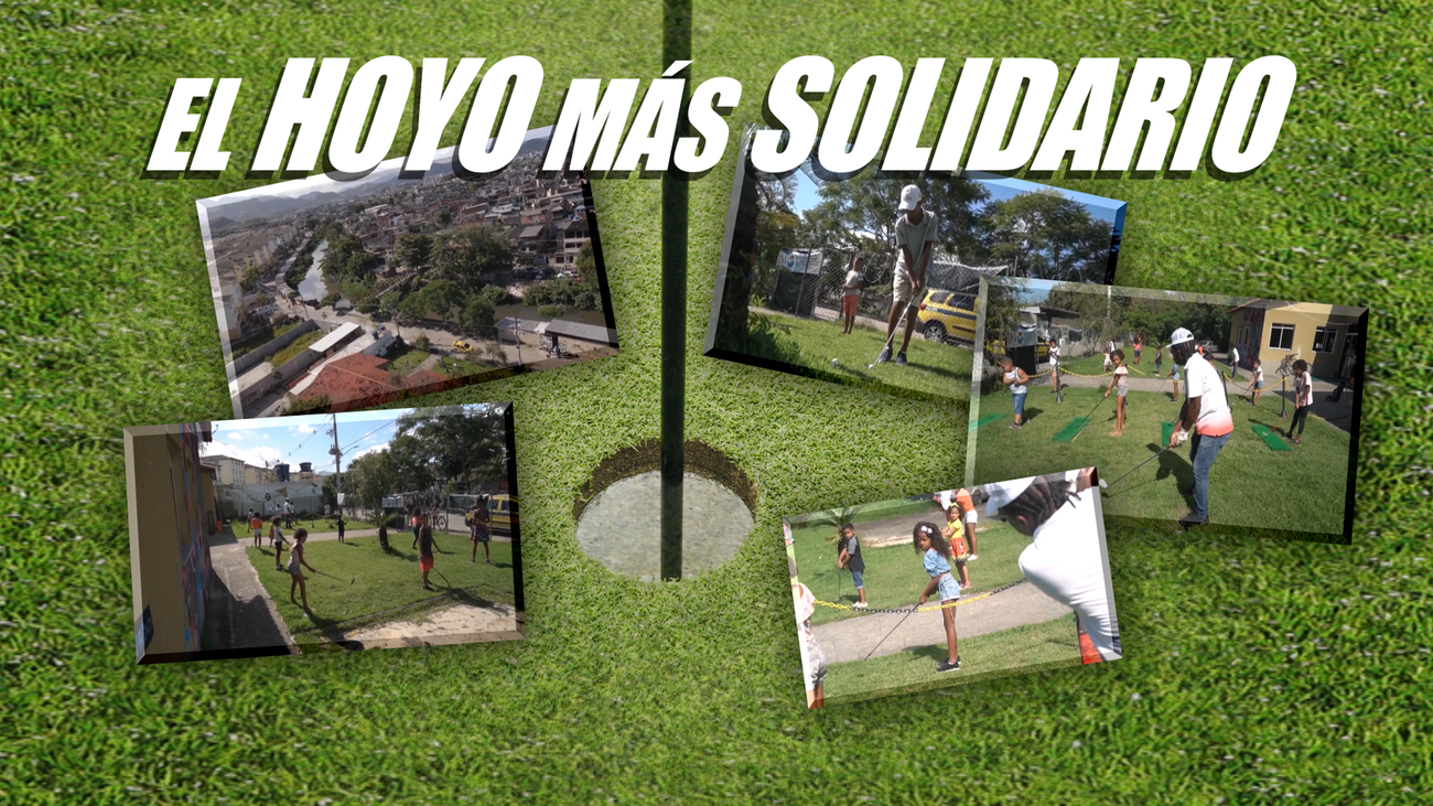La favela de Río busca mejorar la vida de los niños a través del golf