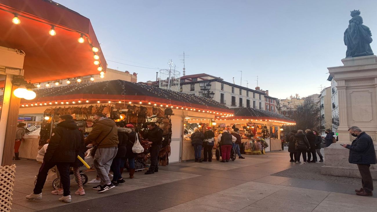 Feria de Dulces de Navidad en la Plaza de Ópera